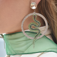 Livi Wild Heart Snake Earrings image