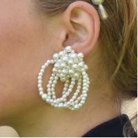 Vivienne Runway Pearl Splendid Earrings  image