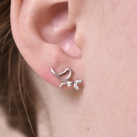 Little Birdy Dainty Stud Earrings image
