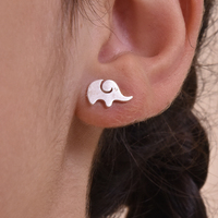Elly The Elephant Earrings image