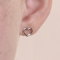 Little Heart Dainy Stud Earrings