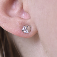 Little Puffer Fish Stud Earrings