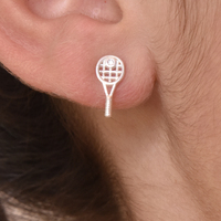 Little Tennis Player Earrings image