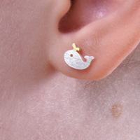 Whitney The Whale Earrings image