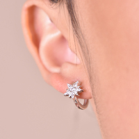 Nyx Dainty Star & Moon Mismatching Earrings image