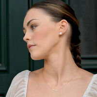 Ora Freshwater Pearl Stud Earrings (Gold Posts) image