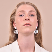 Matisse Artsy Portraits Drop Earrings image