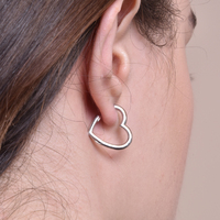 Ayn Open Heart Earrings image