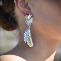 Reva Shell Sparkle Earrings image
