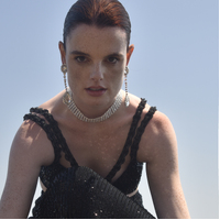 Rumer Catwalk Diamante Statement Earrings