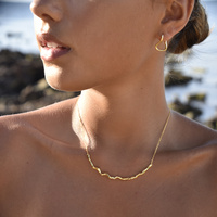 Be The Flow Necklace & Bangle Gift Set (Gold) image