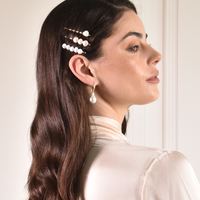 Athena Freshwater Pearl Hair Clip Set image