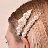 Alexis Vintage Pearly Barrette Set image