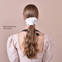 Ivory Earthy Muse Cotton Scrunchie Set image