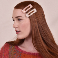 Francie Crystal Beads Hair Clip Set image