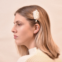 Esther Vintage Pearly Blossom Barrette image