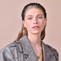 Tallulah Scrunched Headband (Black) image