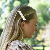 Lucille Golden Foil Alligator Clip