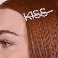 Kiss Rhinestone Hair Clip image