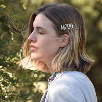 Mood Rhinestone Hair Clip