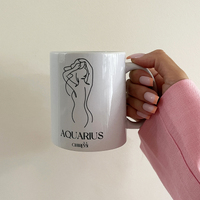 She Is Aquarius Zodiac Muse Mug image
