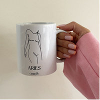 She Is Aries Zodiac Muse Mug image