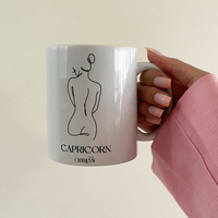 She Is Capricorn Zodiac Muse Mug image