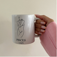 She Is Pisces Zodiac Muse Mug image