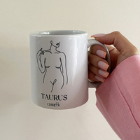 She Is Taurus Zodiac Muse Mug image