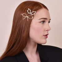 Milena Bow Tie Barrette Set image