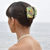 Hattie Paint Mix Hair Claw  image