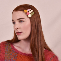 Mila Retro Pastel Barrette Set image