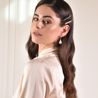 Aliénor Dual Toned Freshwater Pearl Hair Clip Set image