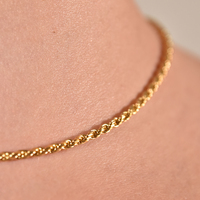 Mylene Gold Vermeil Twisted Necklace image