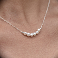 Coralie Freshwater Pearl Pendant Necklace image