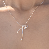 Trini Artisan Bow Tie Pendant Necklace image