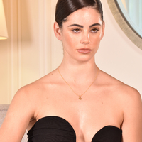 24K Gold Filled Initial Q Pendant Necklace image