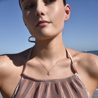 Leo Diamante Pendant Necklace (Gold) image