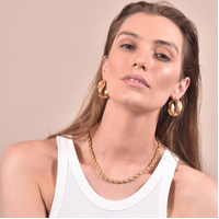Clemence Gold Chain Necklace image