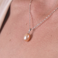 Kiya Pink Freshwater Pearl Pendant Necklace image