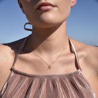 Sagittarius Diamante Pendant Necklace (Gold) image