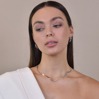 Sterlyn Snake Chain Necklace (Solid Sterling Silver) image