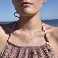 Taurus Diamante Pendant Necklace (Gold) image