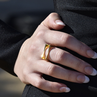 Leontine Artisan Sculpture Frame Open Ring image