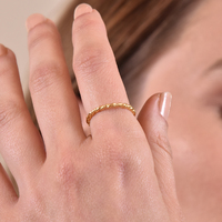 Isabeau Gold Vermeil Twisted Open Ring image