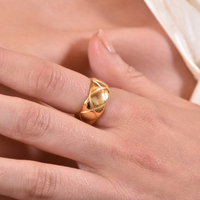 Muccia Artisan Gold Vermeil Open Ring image