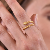 Tatum Gold Vermeil Open Ring image
