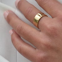 Dionne Artisan Gold Vermeil Open Ring image