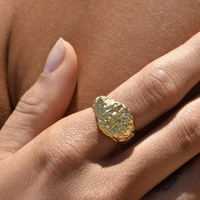 Marion Artisan Textured Open Ring