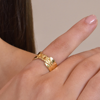 Ophira Modern Link Open Ring image